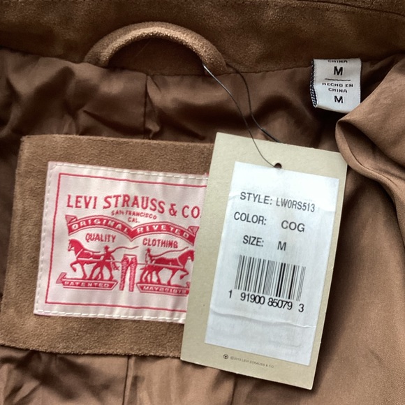 Levi’s Suede-look Moto Jacket. H1 - Picture 9 of 16